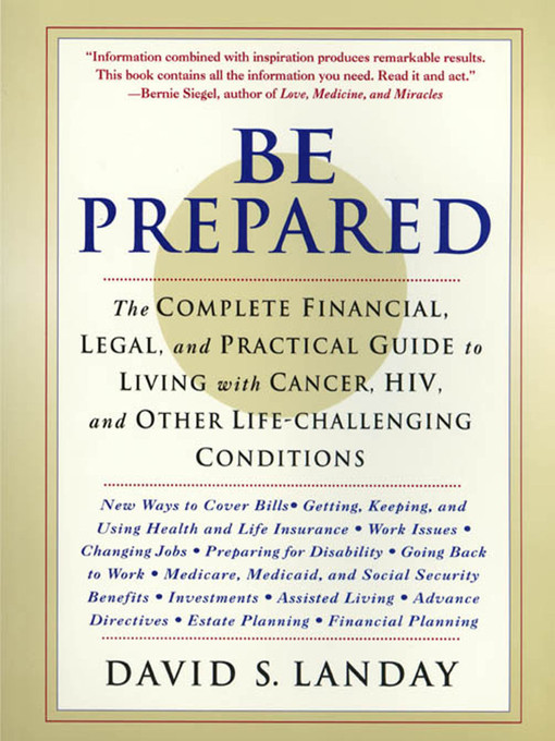 Title details for Be Prepared by David Landay - Wait list